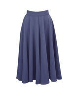 1950s Premium Circle Skirt - Steel