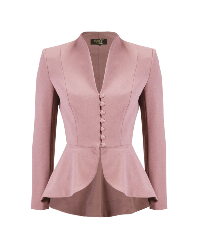 1950s Lilian Jacket - Blush