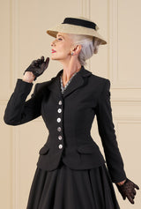 1950s Renee Jacket in Black