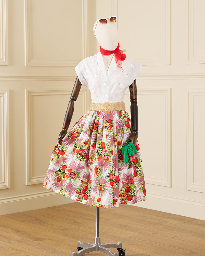 1950s Full Skirt - Tulip