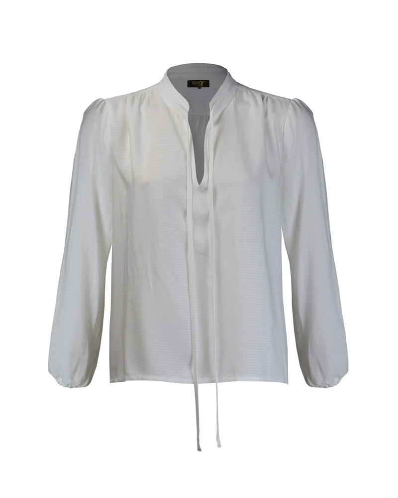 1970s Peasant Blouse - Ivory