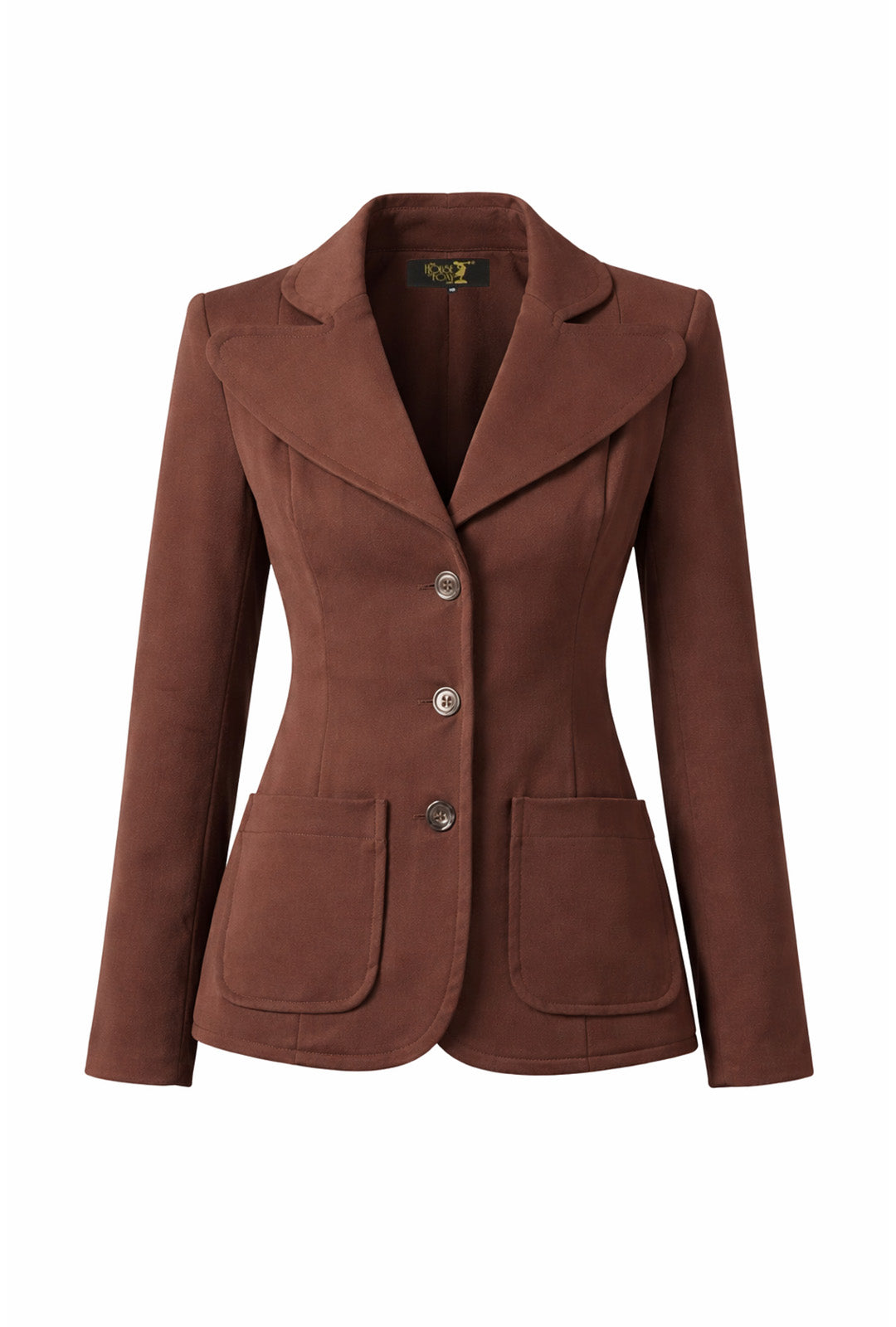 1970s Bianca Jacket - Brown - product shot