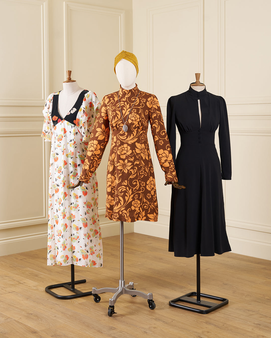 1960s Carnaby Mini Dress - Biba Bloom