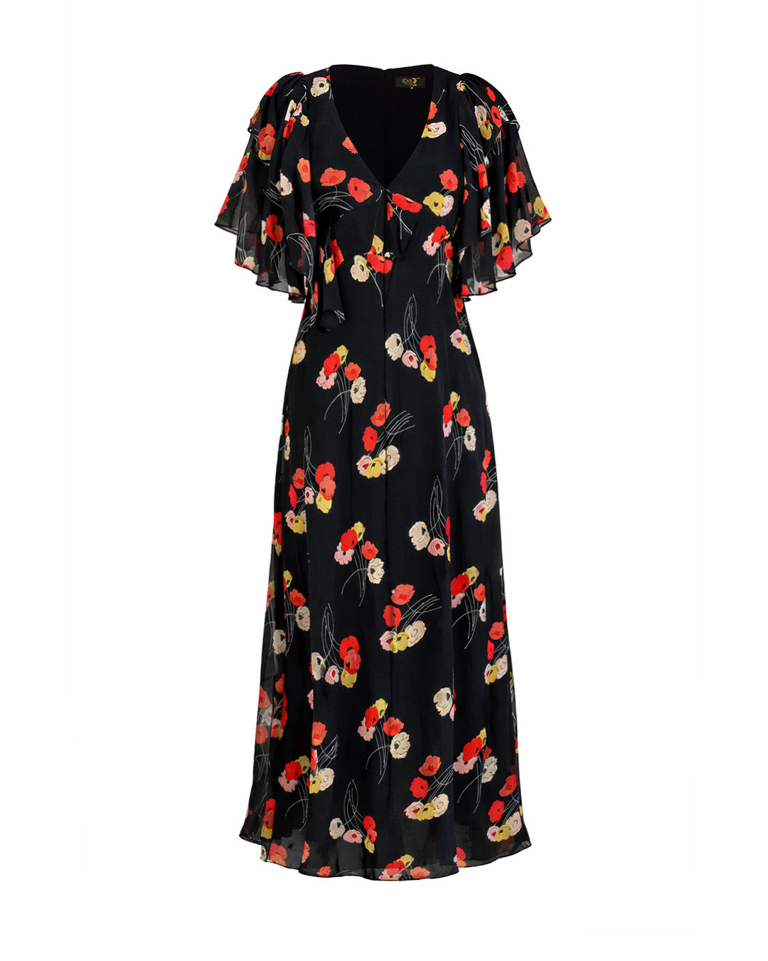 1970s Felicity Dress - Poppy - product shot