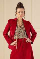 1970s Classic Corduroy Jacket - Wine