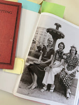 1930s Sailor Top - Red Natural Fibre