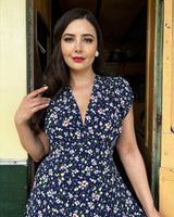1930s 'Ava' Tea Dress - Nightblossom