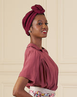 1940s Turban - Berry