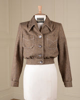 1940s Americana Button Wool Jacket - Sample