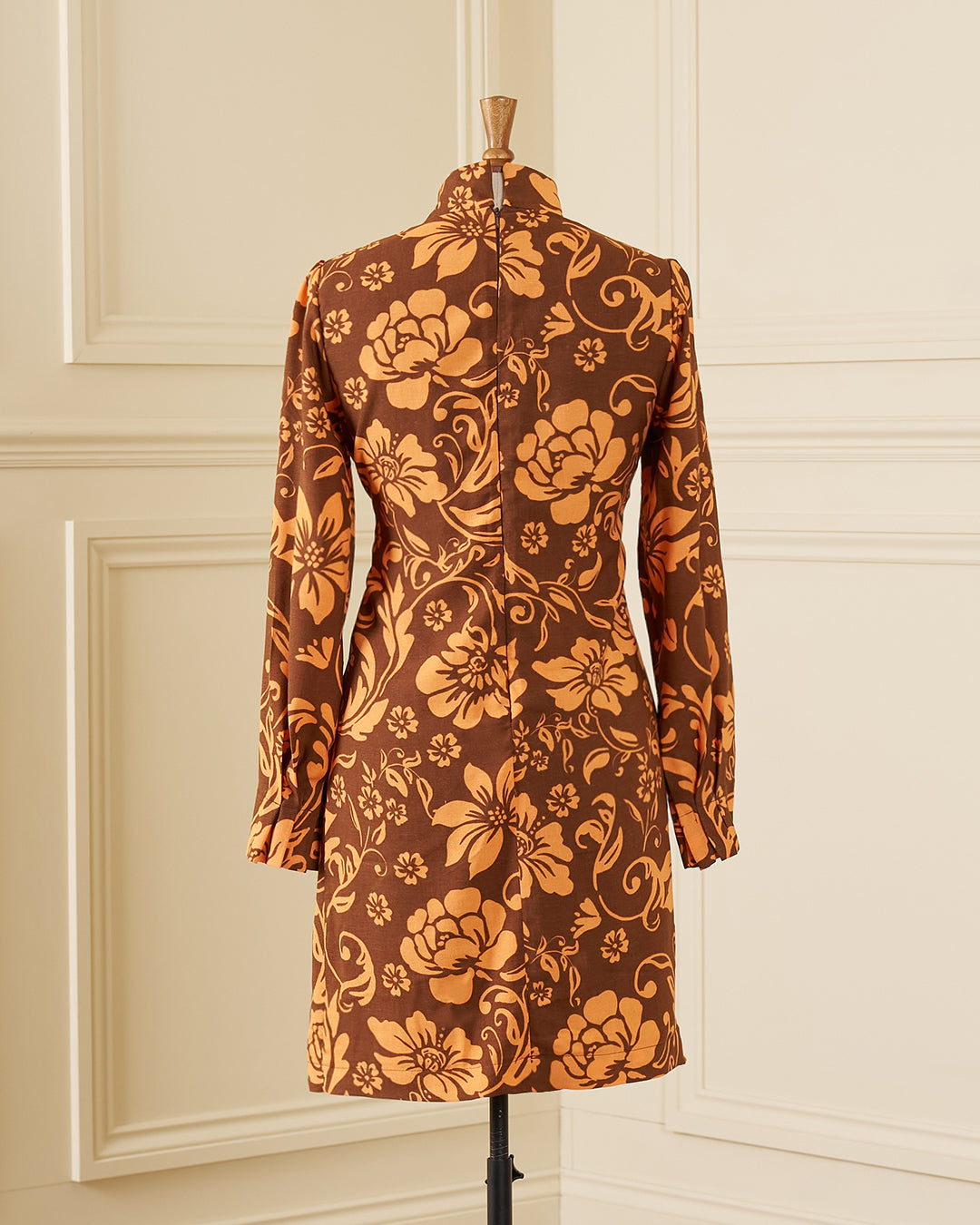 1960s Carnaby Mini Dress - Biba Bloom