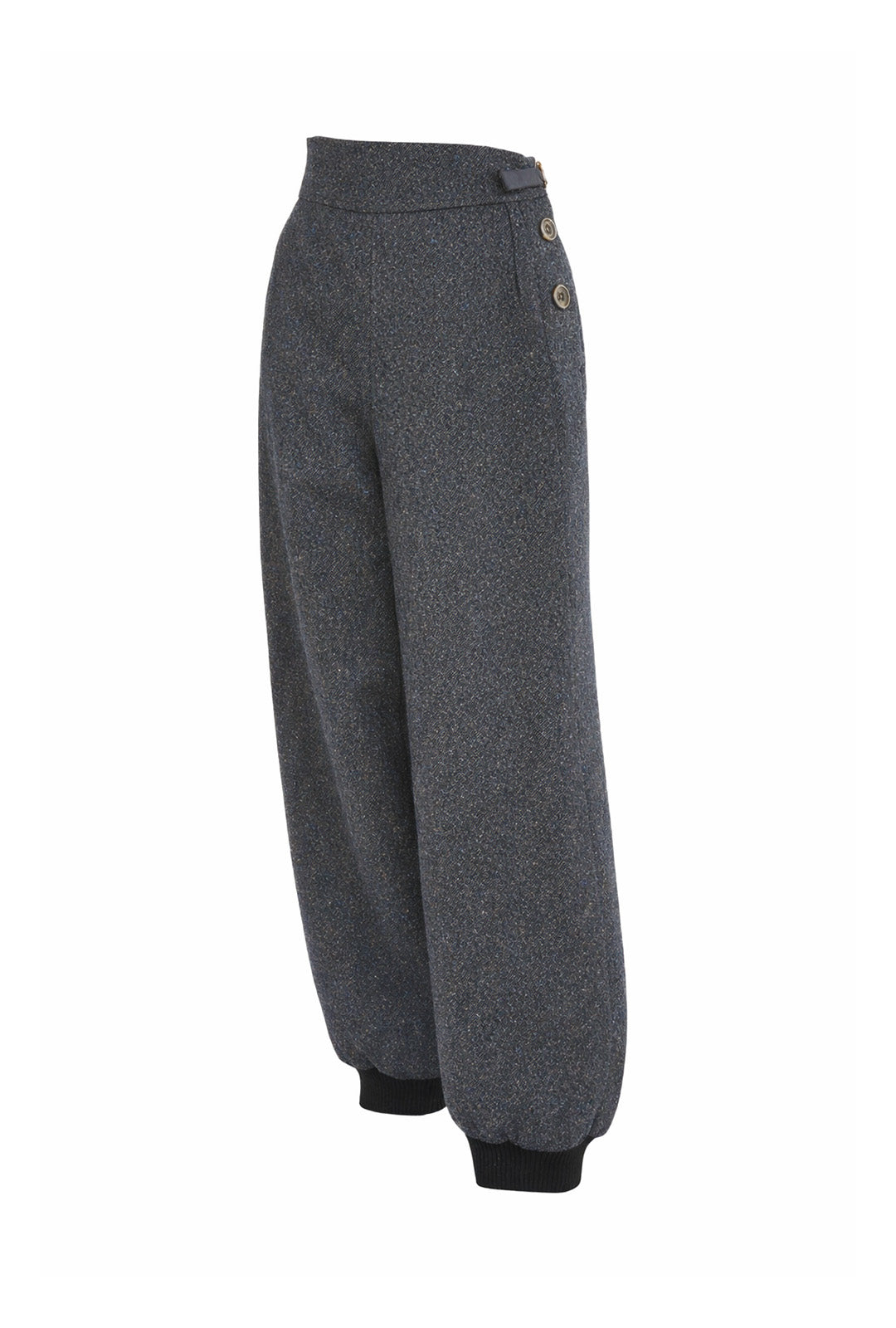 Vintage Ski Pants - Charcoal wool