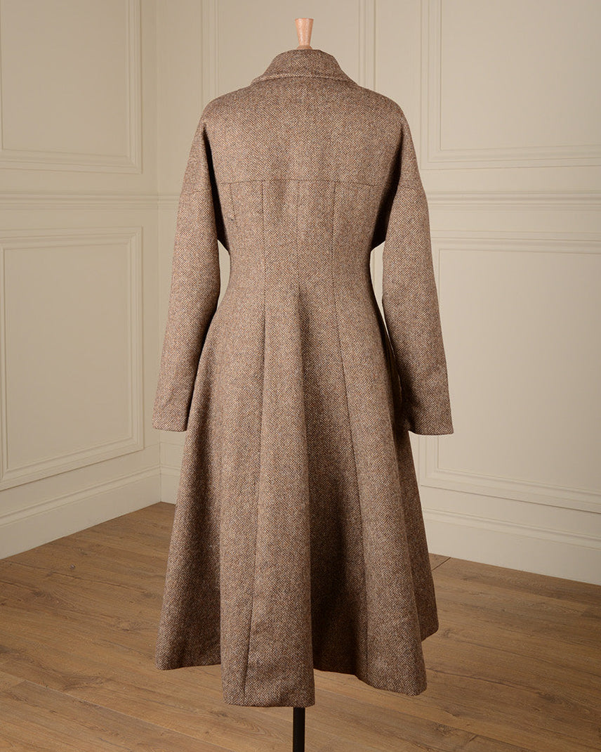 1950s Couture Long Coat - Sample