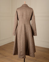 1950s Couture Long Coat - Sample