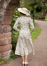 1930s / 70s Eliza Dress in Magnolia Kiss