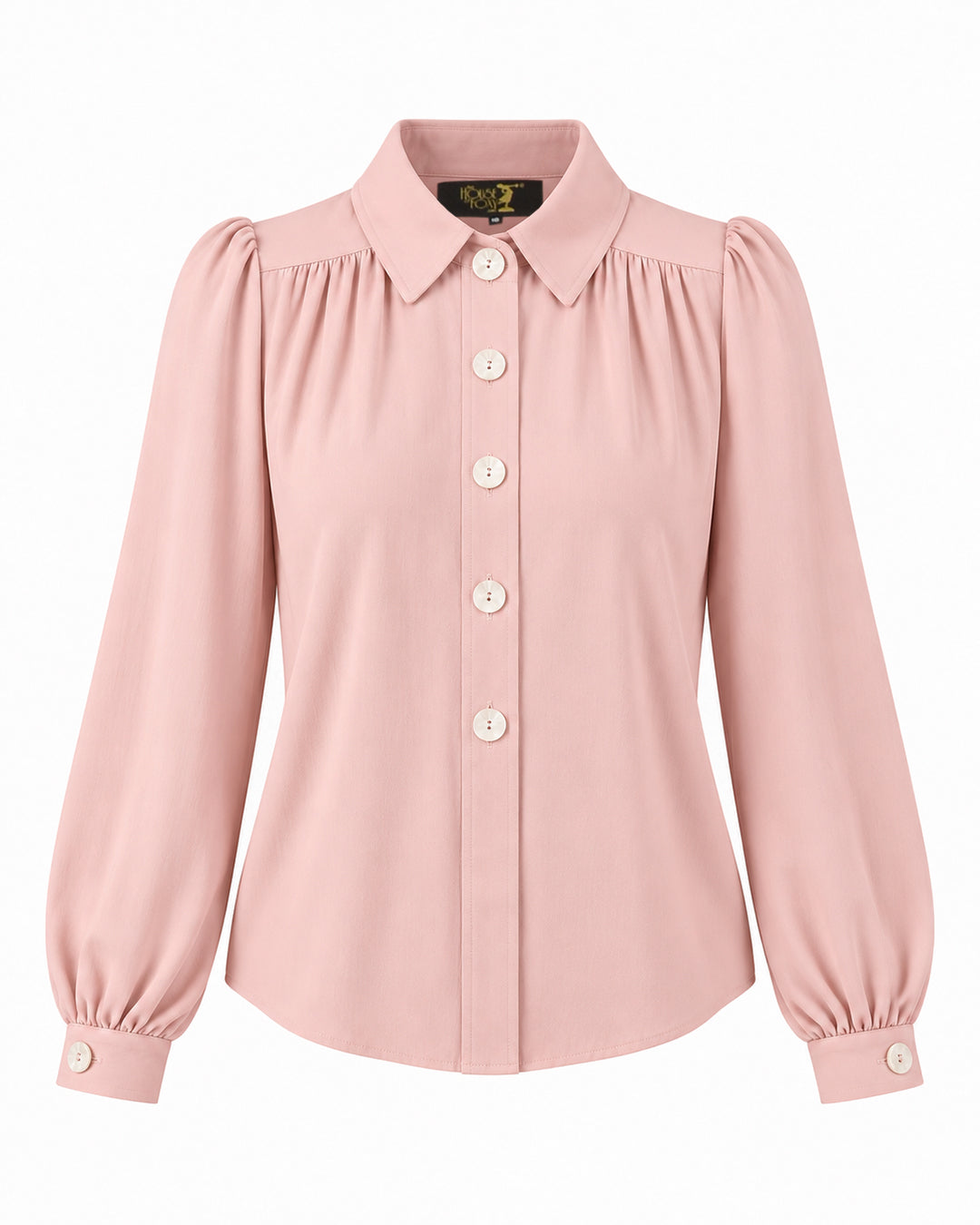 1930s Ellen Blouse - Blush