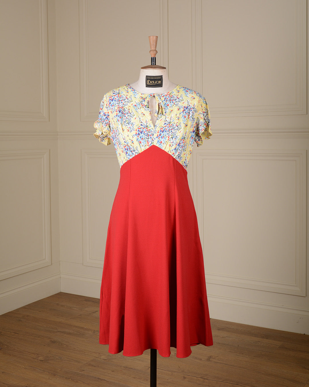 1940s Grable Tea Dress - Summer Spray