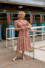 1940s Shirt-Waister Dress - Spring Parade