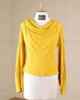 1930s Harlow Cowl Neck Blouse - Sample
