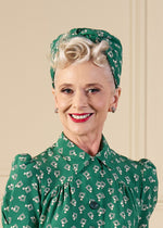 Dia Deco Emerald Crepe Scarf