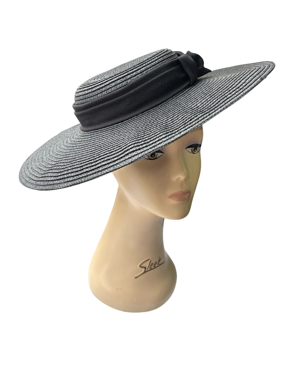 Vintage Tilt Hat - Black