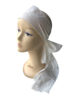 Ivory Motif Sash