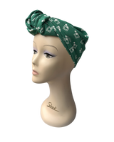 Dia Deco Emerald Crepe Scarf