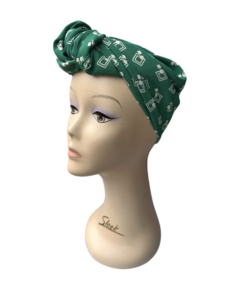 Dia Deco Emerald Crepe Scarf