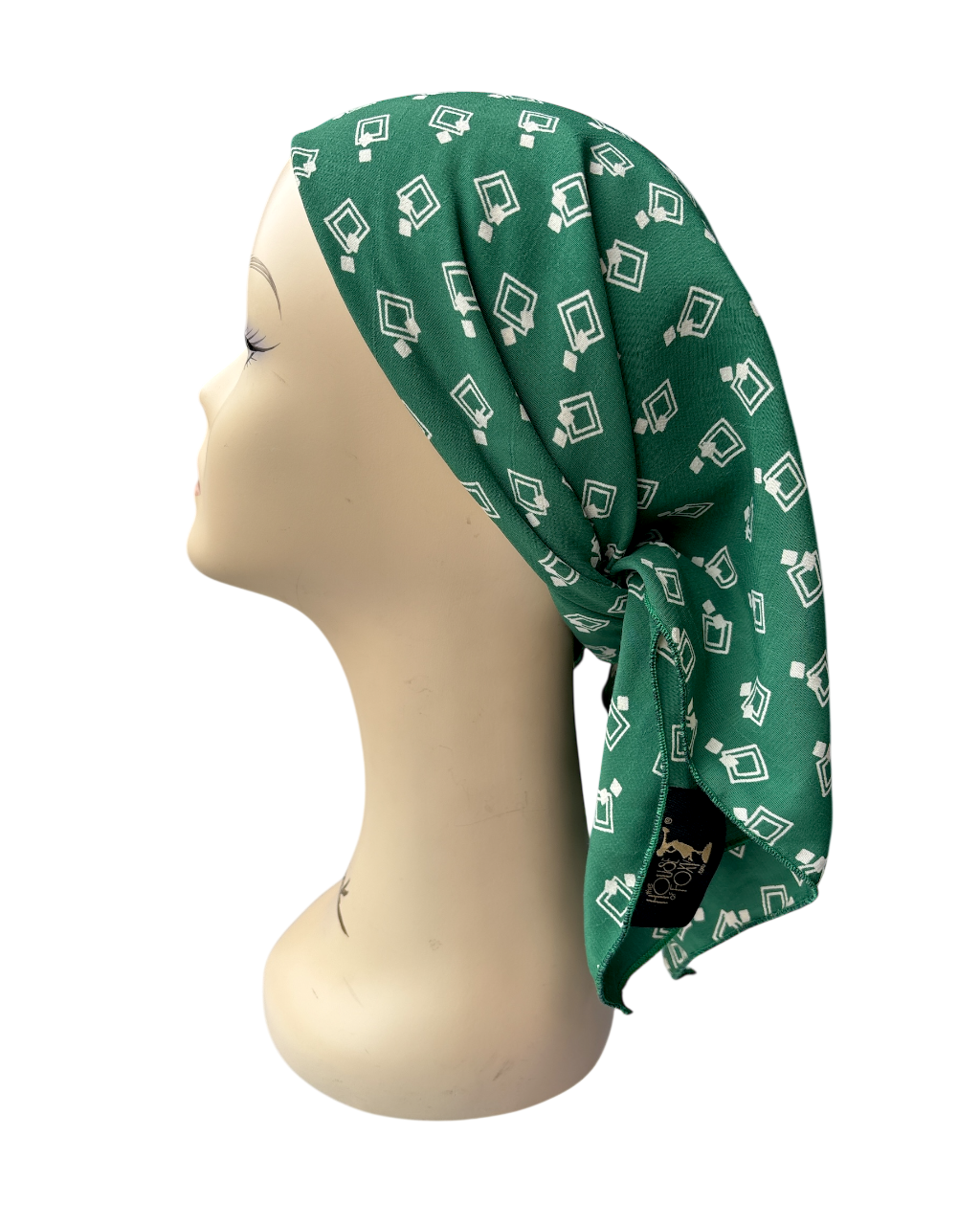 Dia Deco Emerald Crepe Scarf