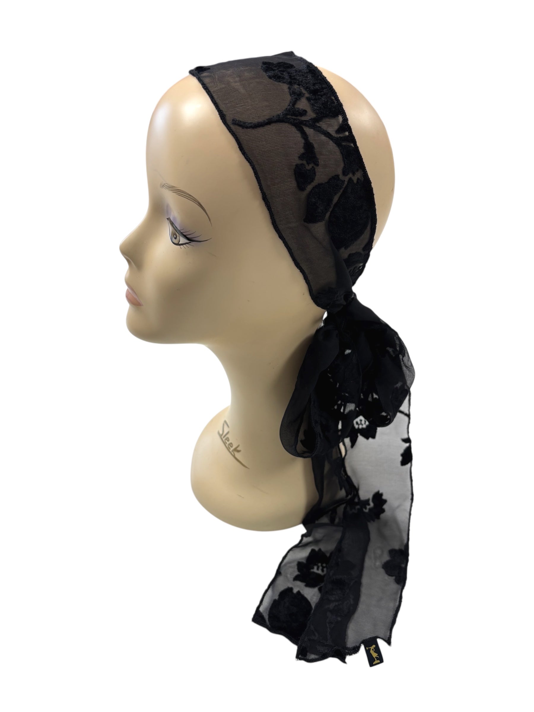 Trim Sash - Black Rose Devore