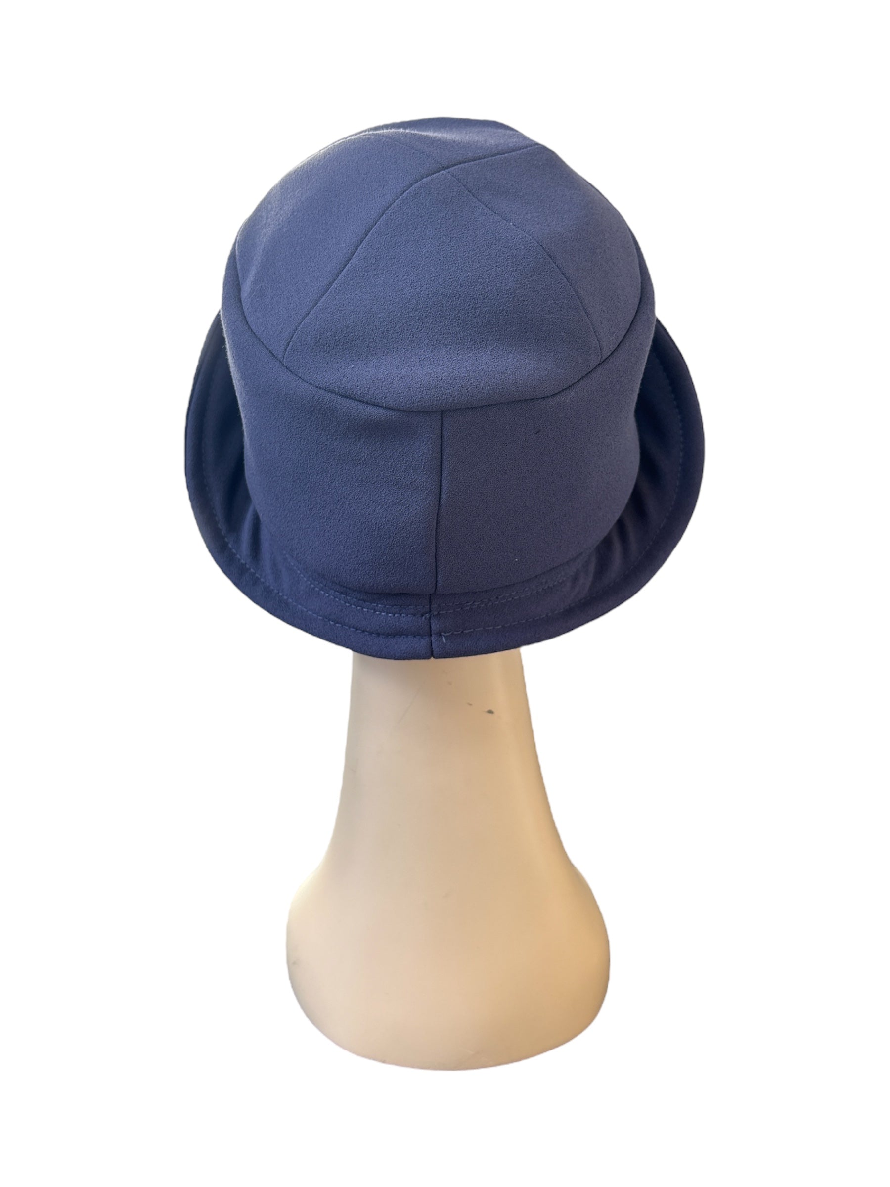 1920s Clara Cloche Hat - Steel