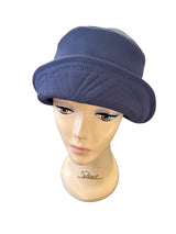1920s Clara Cloche Hat - Steel