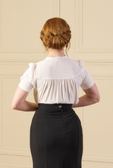 1930s Bonnie Blouse - Ivory