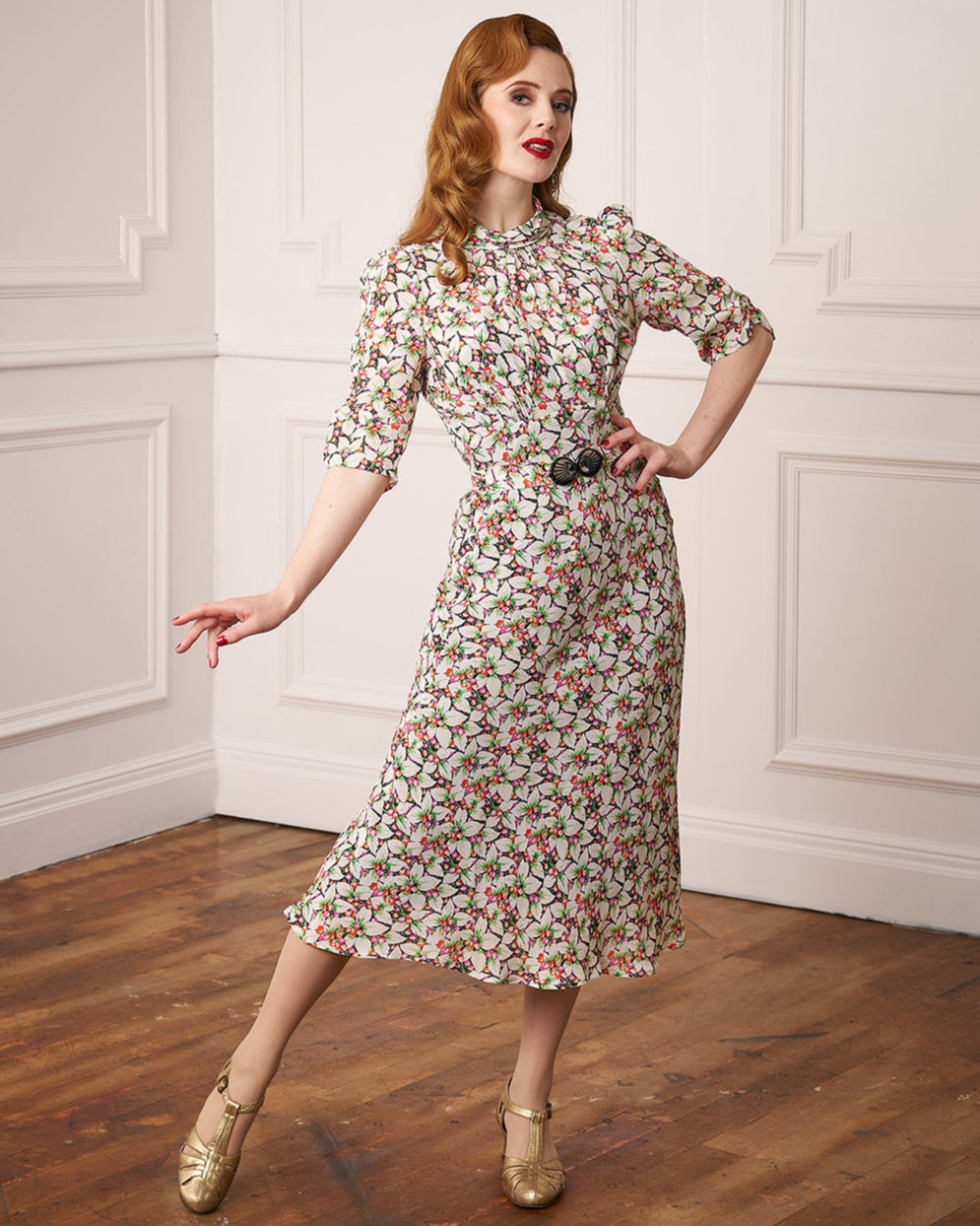 1930s Loretta Bias Dress - Sample