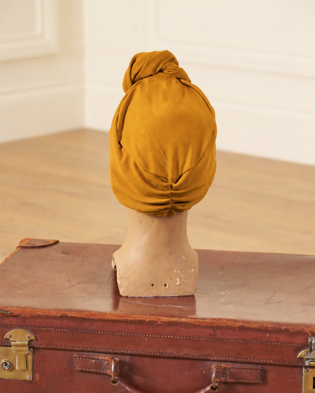 1940s Turban - Mustard