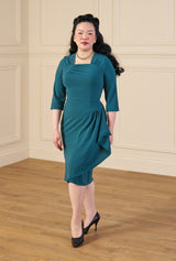 1940s O'Hara Cocktail Dress in Pacific
