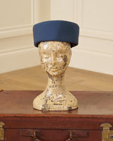 1960s Pill Box Hat - Airforce
