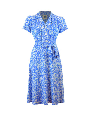 Pretty Retro 40s Shirt Dress - Daisy