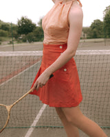 1930s Pleated Shorts - Limited Edition Rust