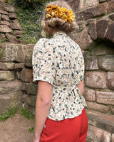1940s Serenade Blouse - Magnolia Kiss