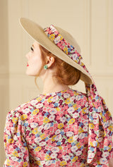 Vintage Tilt Hat - Spring Parade