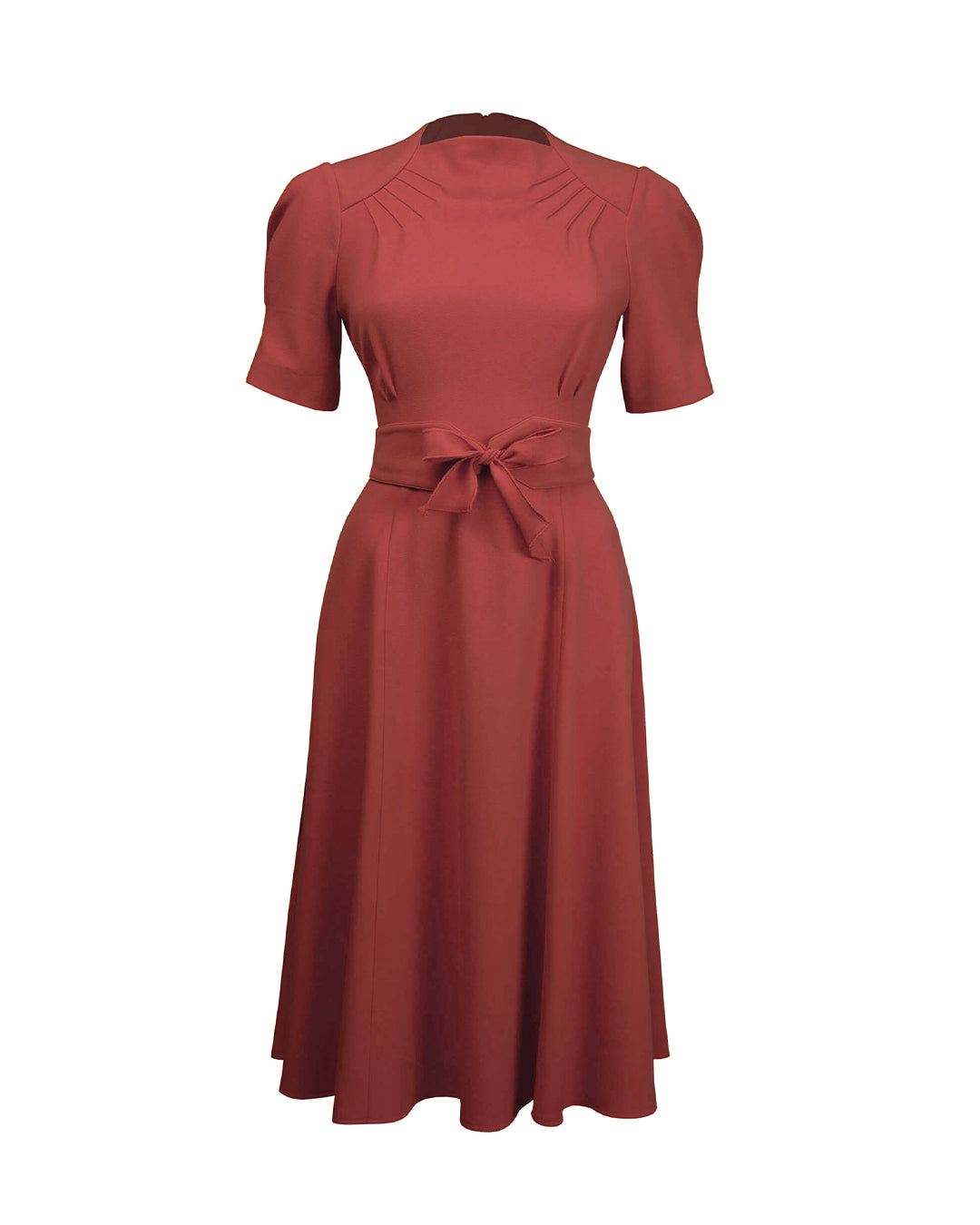 1940s Stanwyck Dress - Rosewood