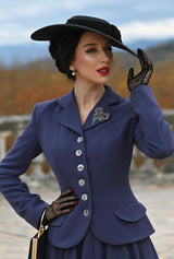 1950s Renee Jacket in Steel