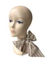 Stripe Head Scarf