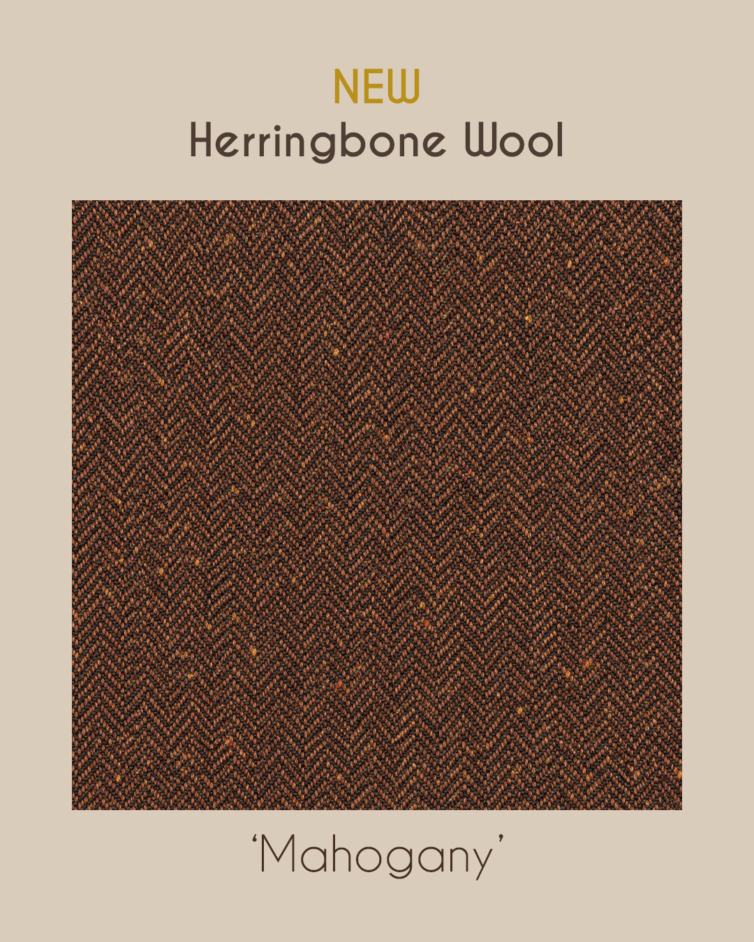 Ladies Plus Fours - Mahogany Herringbone