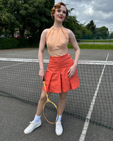 1930s Pleated Shorts - Limited Edition Rust