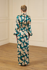 1940s Veronica Evening Gown - Celestial Bloom