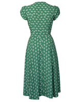 1930s 'Ava' Tea Dress - Dia Deco Emerald