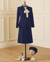1940s Utility Belle Suit - Navy