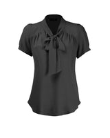 1930s Beau Blouse - Black - product shot