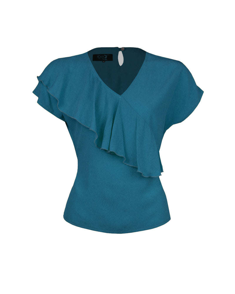 1930s Belle Blouse in Dragonfly